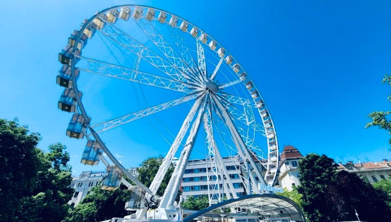 Downtown Deak-Ferris Wheel Luxury Home Boedapest Buitenkant foto